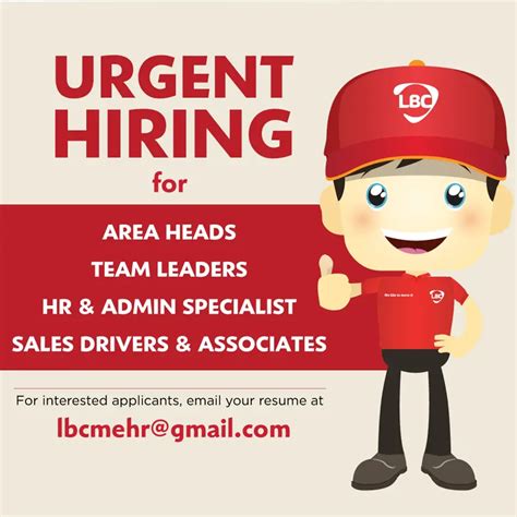lbc koronadal hiring|lbc express hiring jobs .